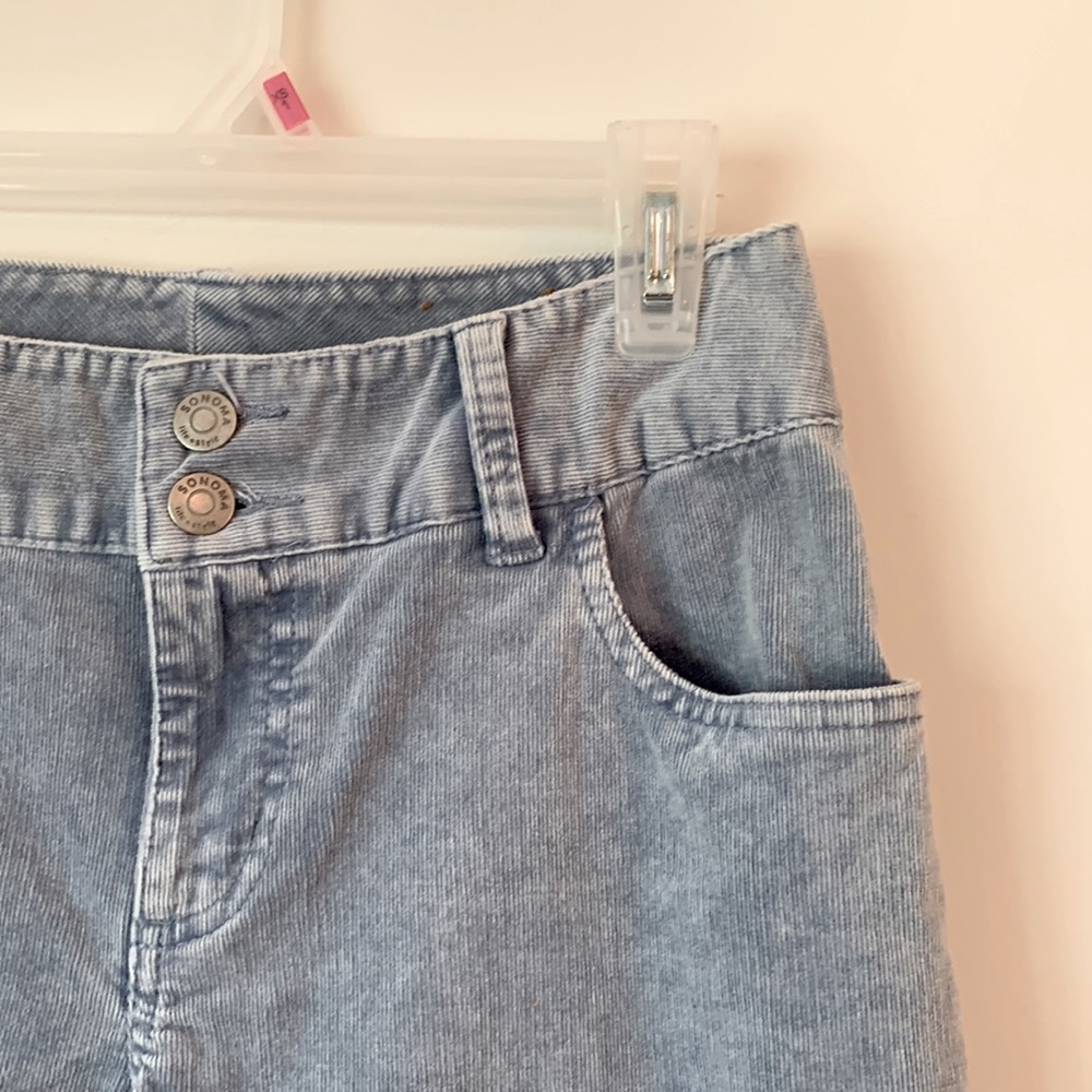 Vintage Light Blue Corduroy Pants